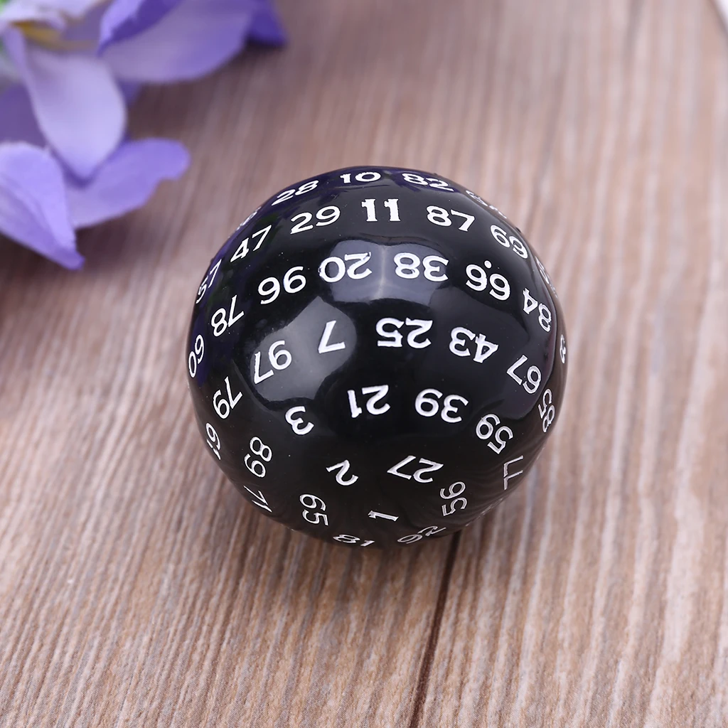 100 градиентные полигедрические игральные кости D100 многосторонняя зеркальная