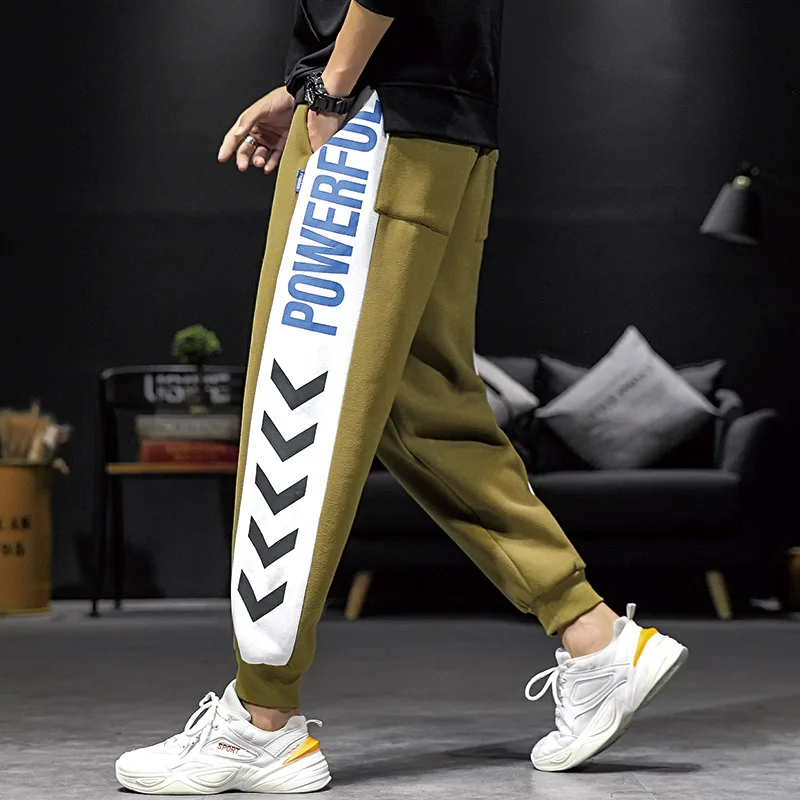 2019 новые осенние Военные Спортивные штаны мужские модные брендовые брюки