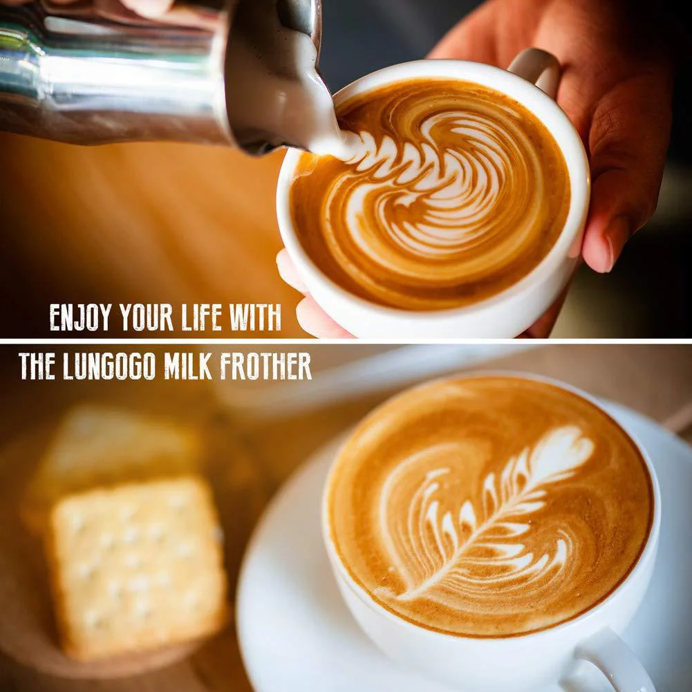 

New Electric Milk Frother Egg Beater Handheld Drink Mixer Coffee Foamer Maker Tool Portable Kitchen Coffee Whisk Tool