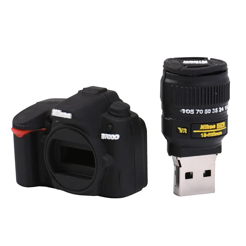 JASTER 64 Гб USB в форме камеры флэш-накопитель флешки USB флэш накопитель 64 ГБ/32 ГБ/4 ГБ/8 ГБ/16 ГБ USB флэш-накопитель с накатанной головкой Камера подарок