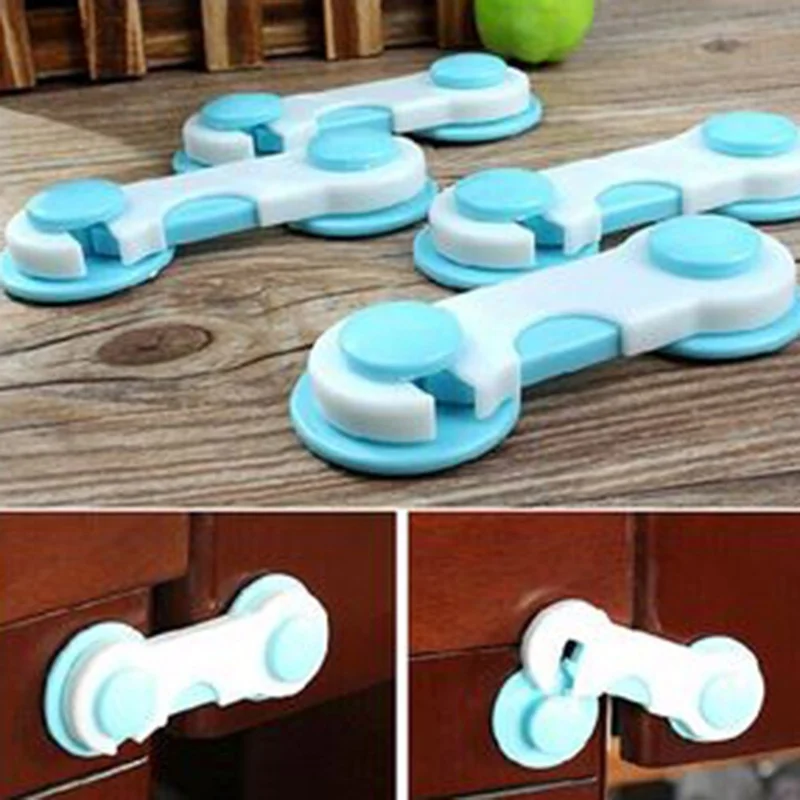 2 шт. многофункциональные пластиковые блокираторы шкафов для безопасности