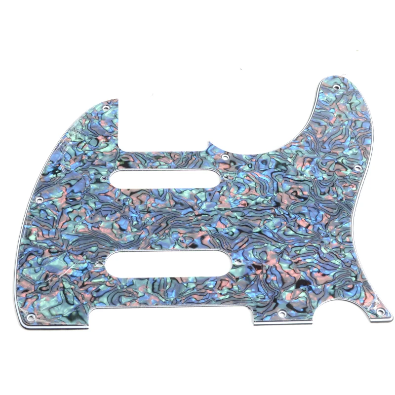 Tele Pickguard 3 слойная с 2 отверстиями для пикапа одной катушкой 8 скрепленная пластина