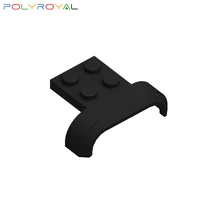 polyroyal building blocks technology parts mudguard 3x4 with plate moc 10 pcs educational toy for children 28326