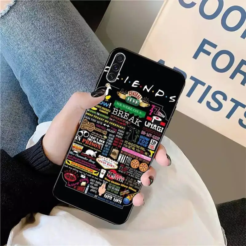 

Central Perk Coffee friends tv show Phone Case For Samsung galaxy A S note 10 7 8 9 20 30 31 40 50 51 70 71 21 s ultra plus