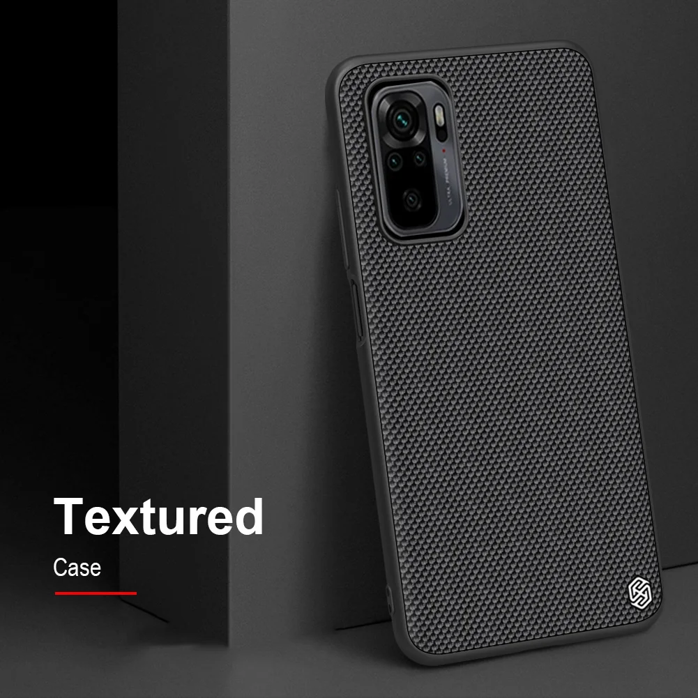 for Xiaomi Mi 12 11T 11i 11 Lite POCO F3 X3 Redmi Note 10 Pro Max 10T 5G Case NILLKIN Camera Lens Protect Frosted Textured Cover