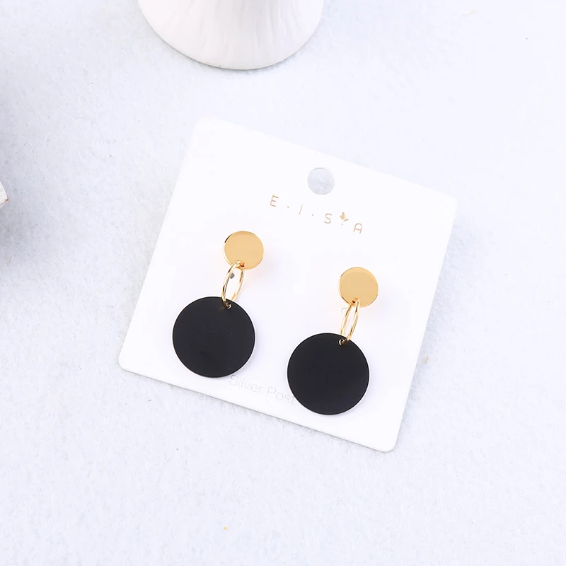 Простой дизайн по низкой цене черный цвет фотоэлемент для женщин ручная работа