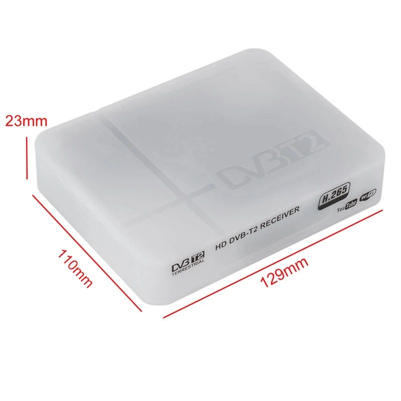 K2 Smart TV Top Box MPEG4 H.264/H.265 DVB-T2 цифровой наземный тюнер приемник Поддержка Full-HD 1080P