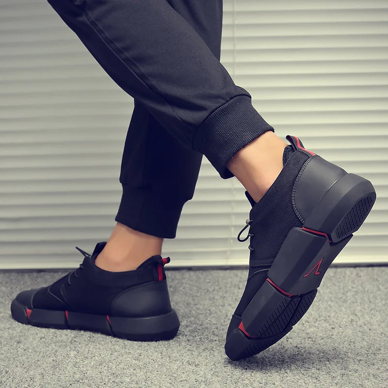 QWEDF Autumn and winter new men's shoes Student casual British Korean version of the trend wild Loafers non-slip SW-17A | Обувь