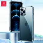 Чехол для iPhone 12 Pro Max, противоударный чехол с воздушной подушкой Xundd, роскошный Гальванизированный металлический боковой Чехол для iPhone 12 Pro Max 6,7