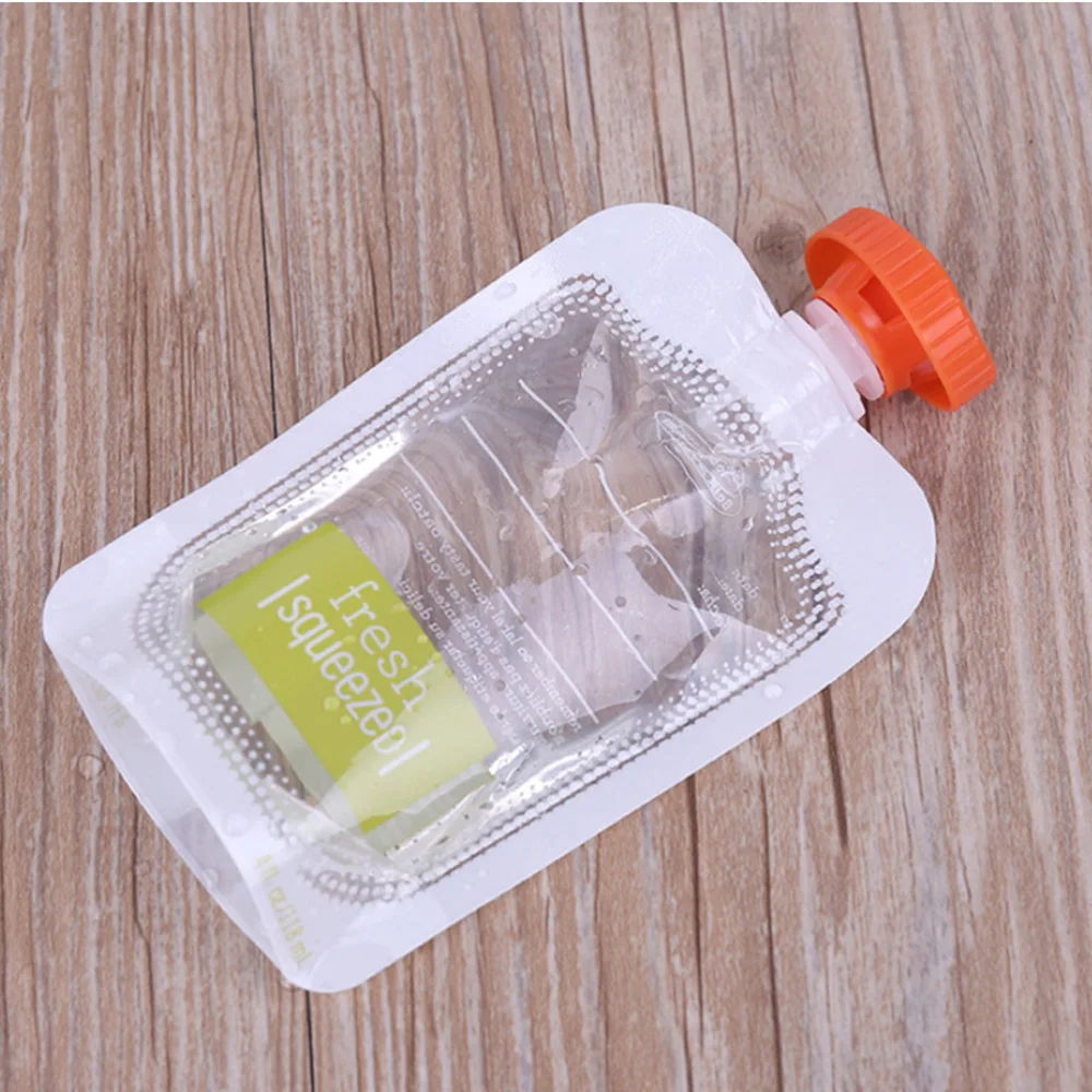 

20PCS Baby Food Storage Bags Baby Food Pouches Portable Outdoors Food Supplement Bag for Home