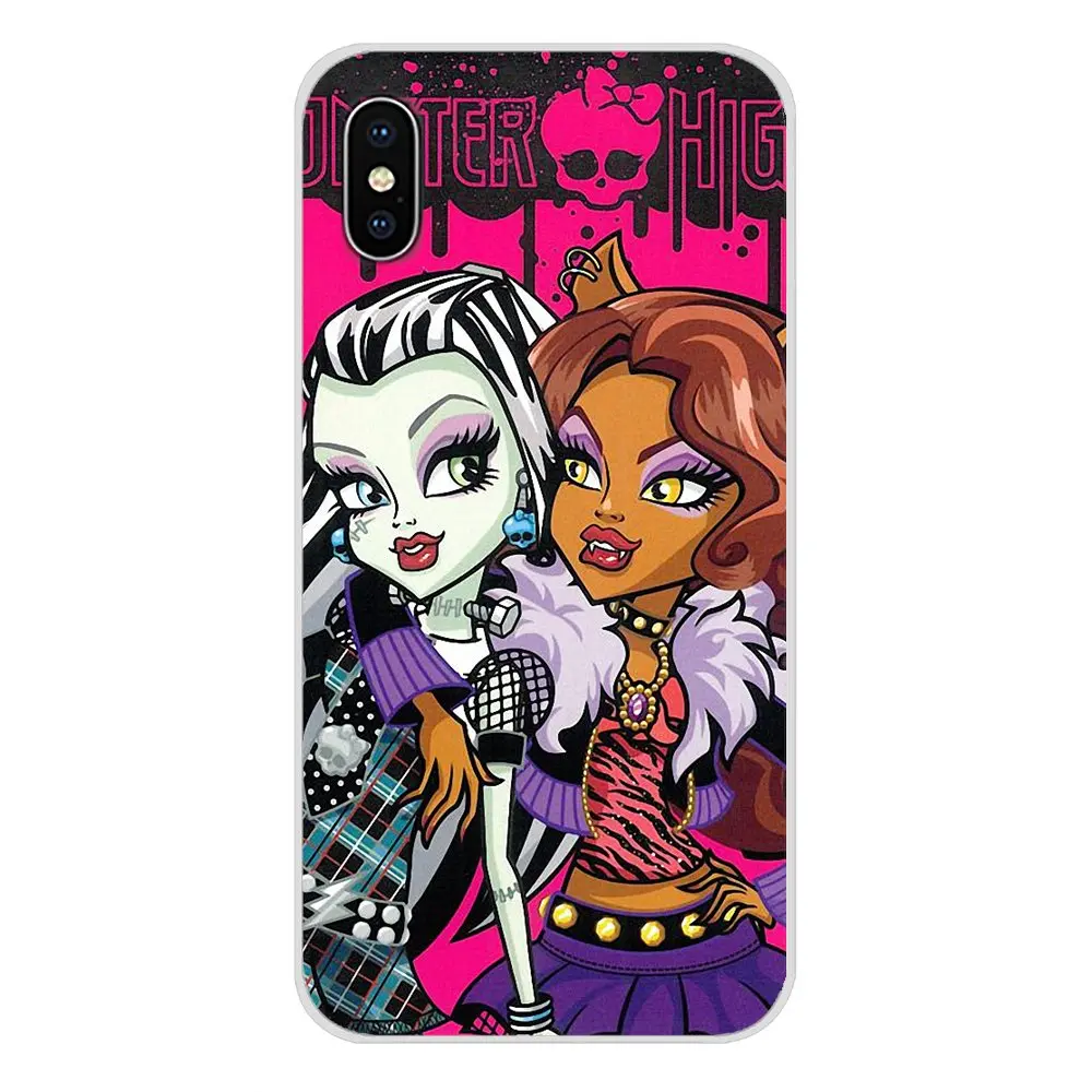 Monsters High Girl For Xiaomi Redmi 4A S2 Note 3 3S 4 4X 5 Plus 6 7 6A Pro Pocophone F1 Accessories Phone Shell Covers | Мобильные