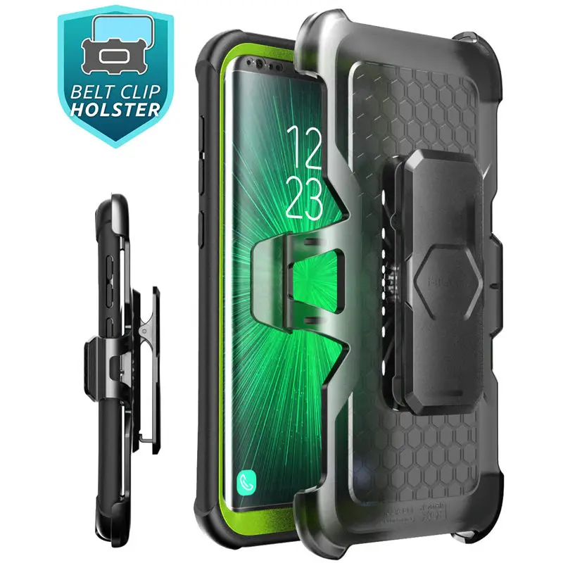 i blason for samsung galaxy s8 case 5 8 inch ares series full body rugged clear bumper case with built in screen protector free global shipping