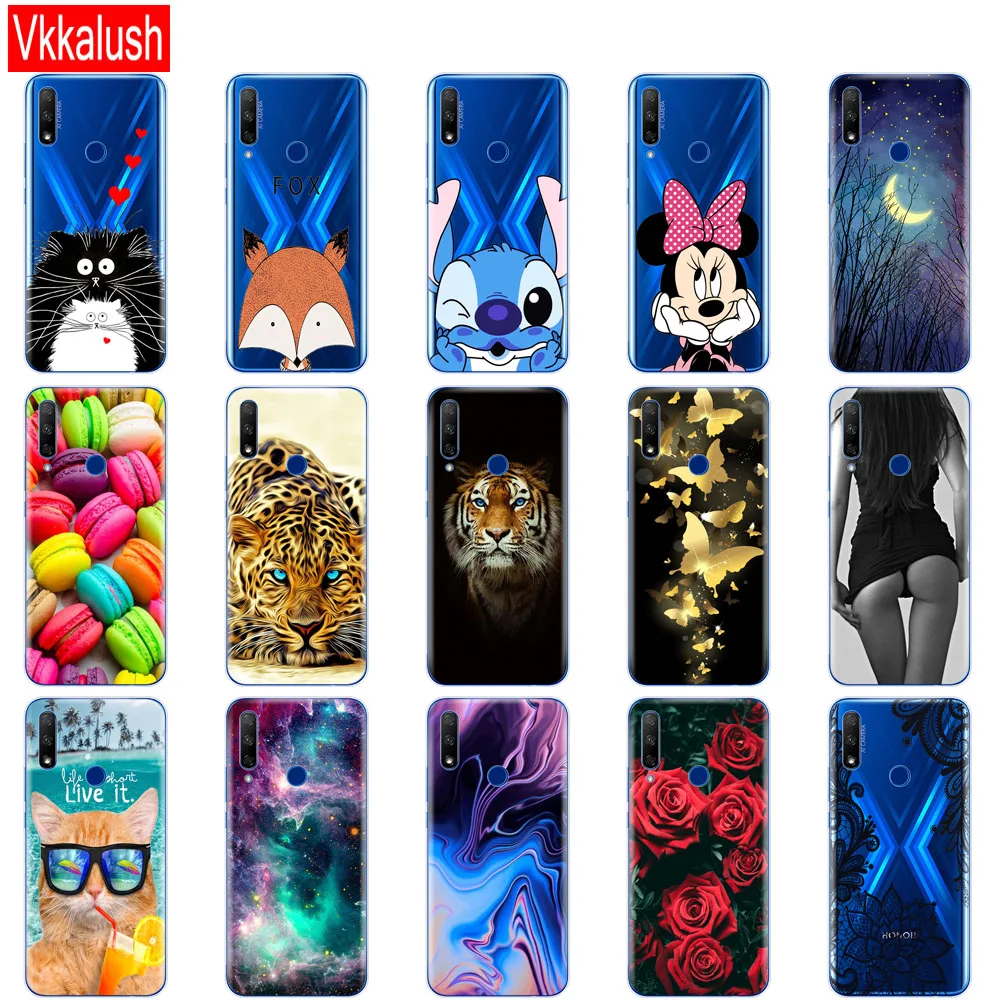 Для Honor 9X Global чехол Honor 9X Premium чехол Силиконовый ТПУ мягкий чехол для телефона для huawei Honor 9X Premium STK-LX1 бампер