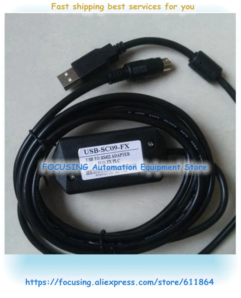 Новый кабель для программирования серии Fx USB SC09 FX|cable plc|cable programmingcable c |