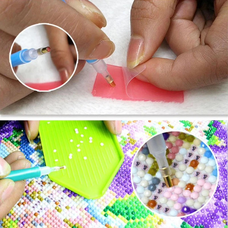 DIY 5D Diamond Mosaic Animal Handmade Painting Cross Stitch Kits Embroidery Tiger Patterns Rhinestones Arts |