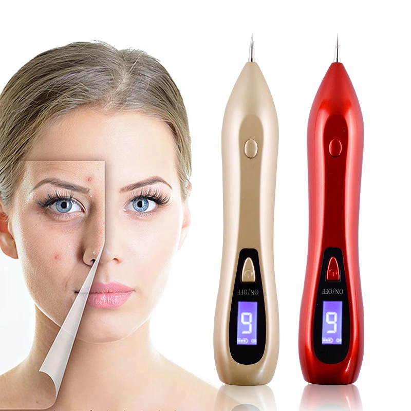 Лазерная плазменная ручка для удаления кротов с ЖК дисплеем 6 уровней|Устройство