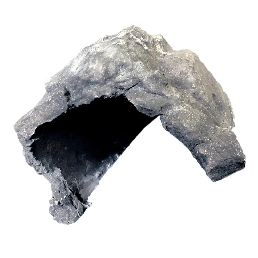 

1Pc Reptile Hiding Cave Landscape Cave Adornment Decorative Hideout Random Color