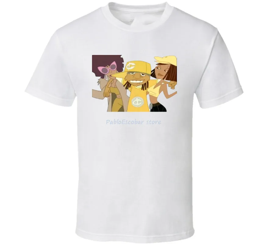 

New The Proud Family Fictional Music Group Men'S T-Shirt Size S-2Xl Birthday Gift Tee Shirt men o-neck brand teeshirt