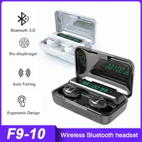wireless bluetooth earphones with microphone waterproof tws low latency noise reduction hifi stereo earbuds with power display