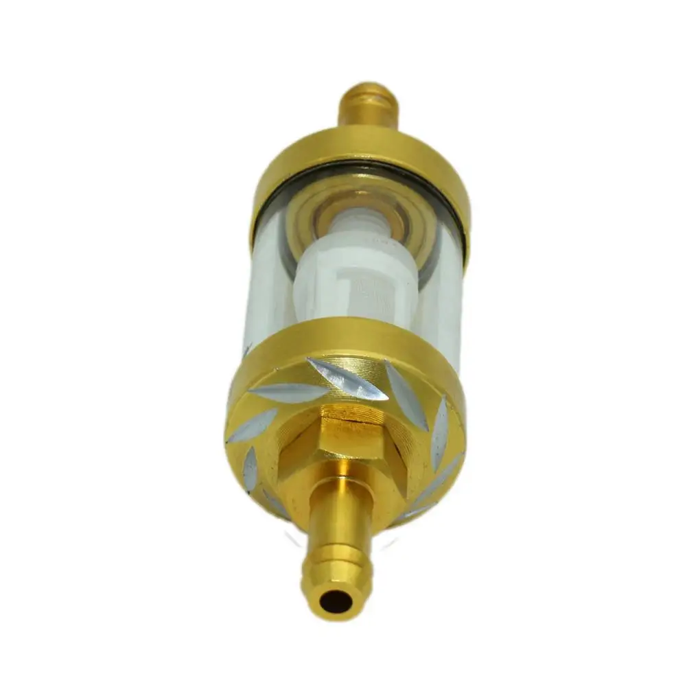 Универсальный мотоциклетный 8 мм алюминиевый сплав встроенный газовый топливный