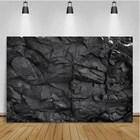 Laeacco чистый черный камень шифер текстура комната индивидуальное украшение пользовательский фон фотографический фото фон для фотостудии