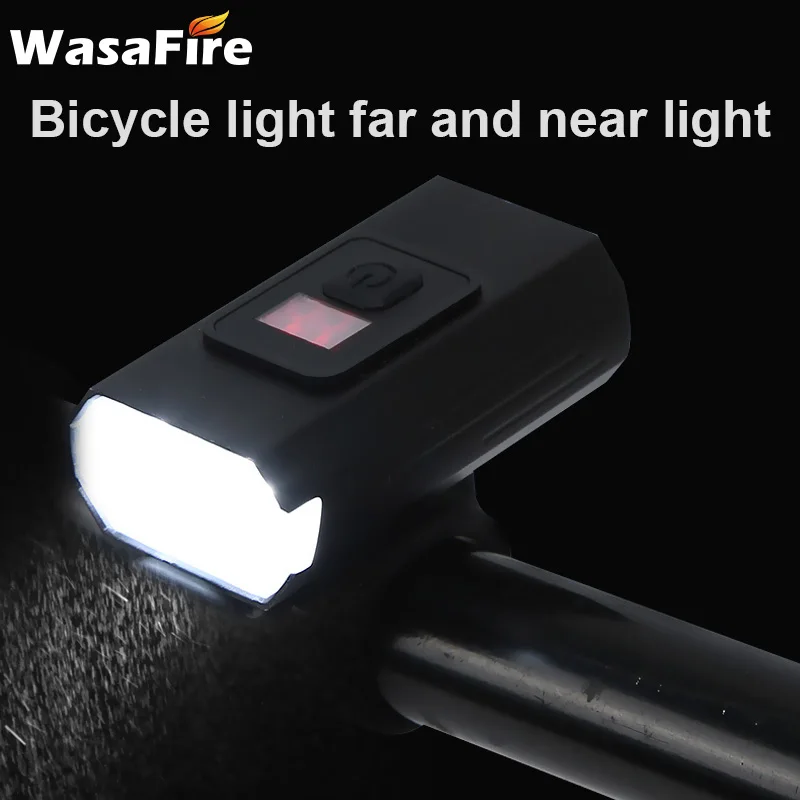 

Велосипедный Мини светодиодный онасветильник T6, перезаряжаемая Передняя светодиодная фара дальнего/ближнего света для горного велосипеда...