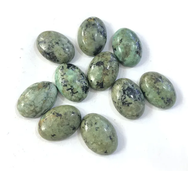 Африканский Бирюзовый Кабошон оптовая продажа драгоценные камни 13x18 мм бусины