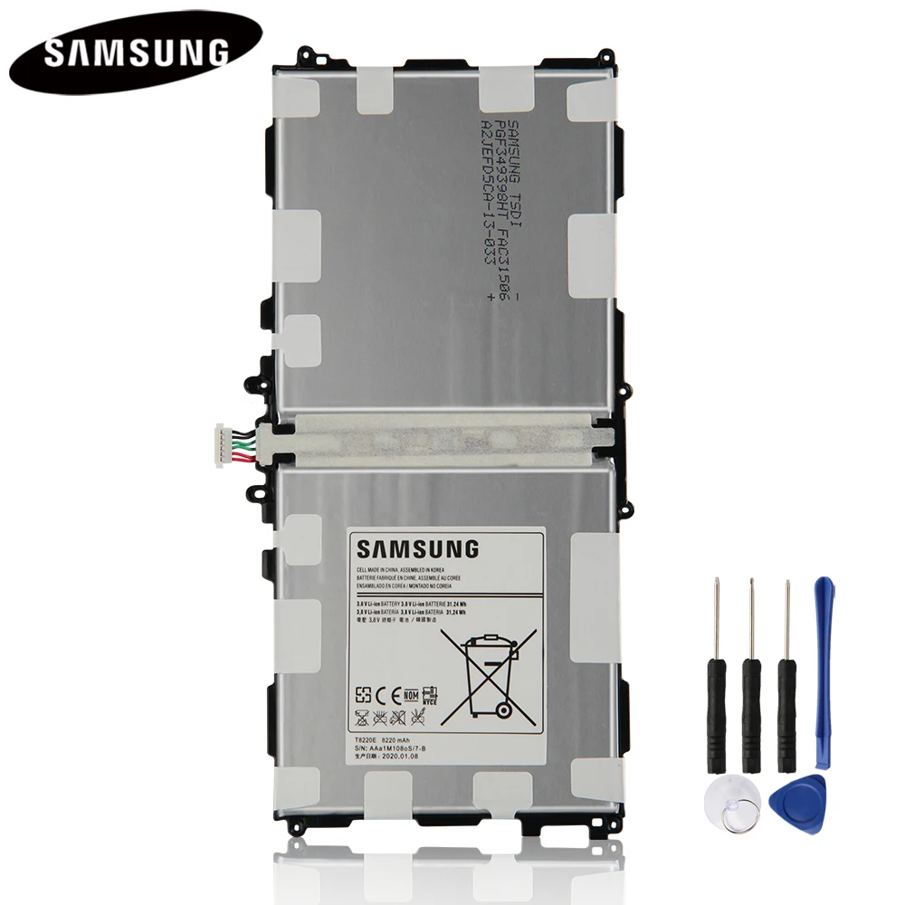 original tablet battery t8220e t8220c t8220u t8220k for samsung galaxy sm p601 p600 t520 t525 p605 p607t note 10 1 2014 8220mah free global shipping