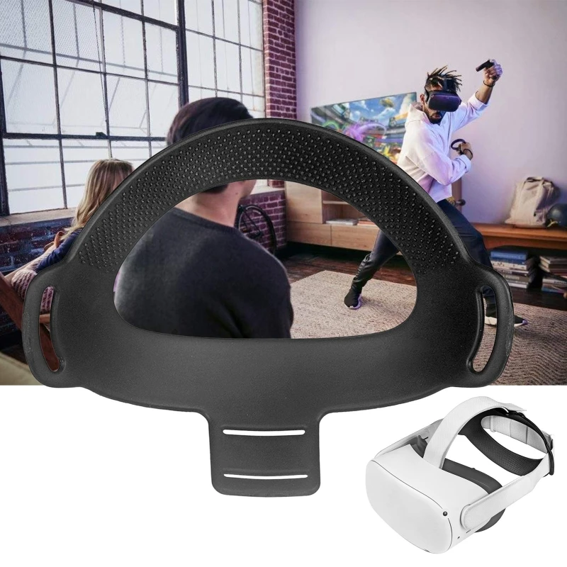 

Headband Cushion For Oculus Quest 2 VR Headset Strap Reduce Head Pressure, Soft Comfortable Head Cover Pad VR Accessories