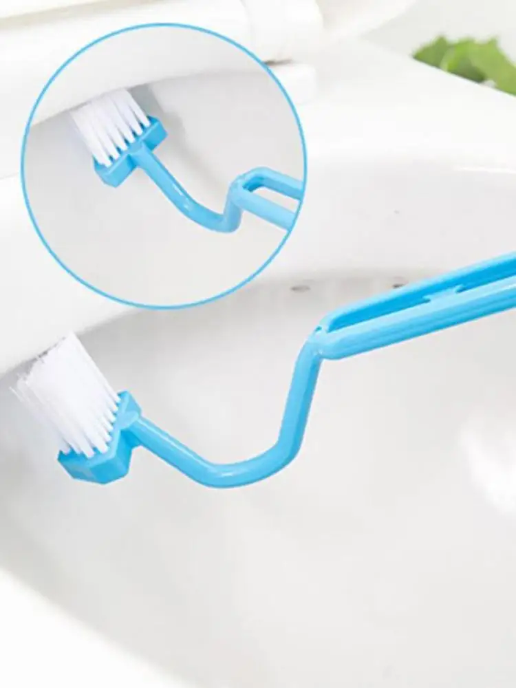 

1Pcs Creative Toilet Cleaning Brush Bathroom Cleaning Accessories Portable Toilet Brush Corner Brush Bending Handle Scrubber