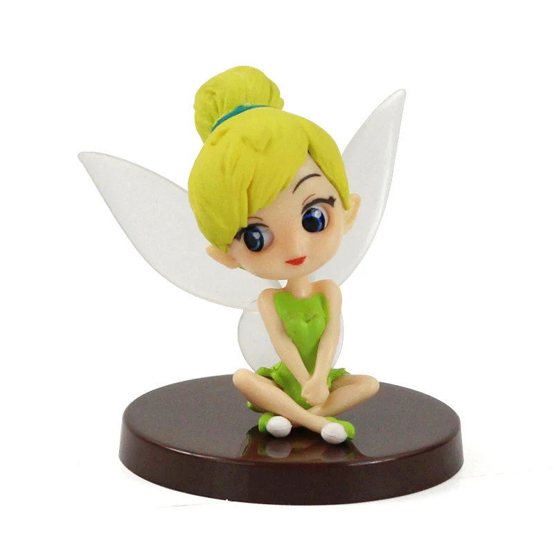4 шт./лот Q фигурки принцесс Tinkerbell маленькая Русалочка Ариэль Питер Пэн принц Эрик