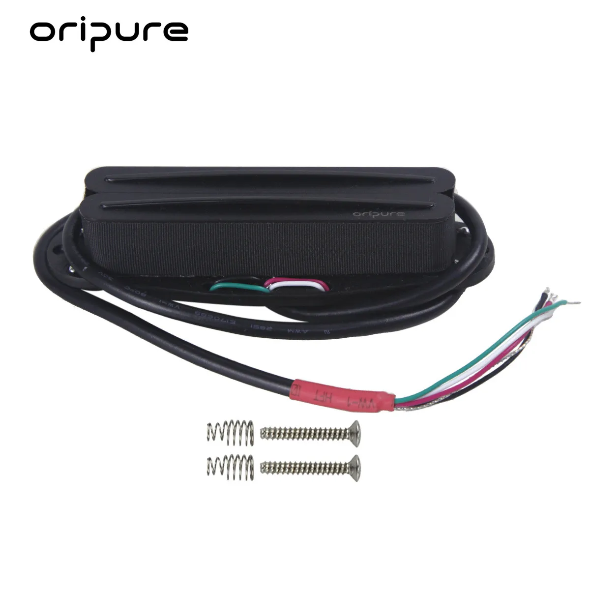 OriPure Черный Alnico 5 Горячий двойной рельс хамбакер электрический гитара пикап один