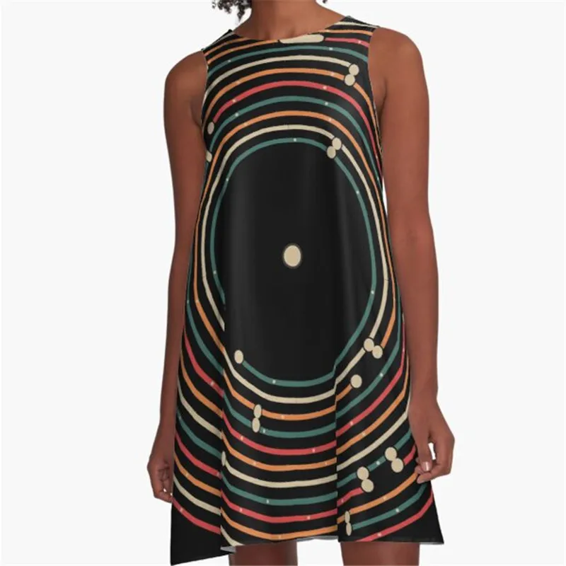 

Fashion Women summer dresses vampire kitty Printed A-Line Boho Dress for women harajuku Sexy ladies mini short beach dress