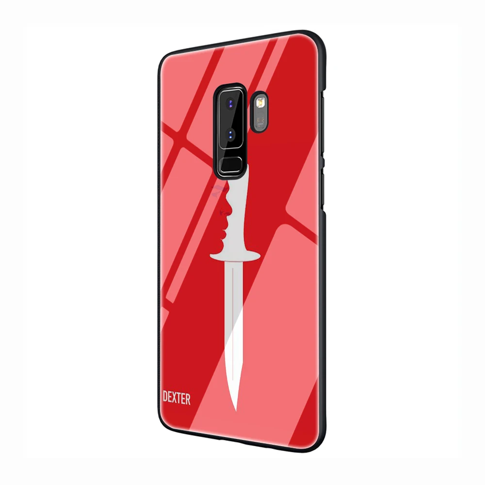 G9 EWAU Dexter ломтик Стекло чехол для телефона для samsung Galaxy S7 8; большие размеры 9, 10; плюс 10 плюс Note8 9 10 плюс A10 20 30 40 50 60 70 - Цвет: G9
