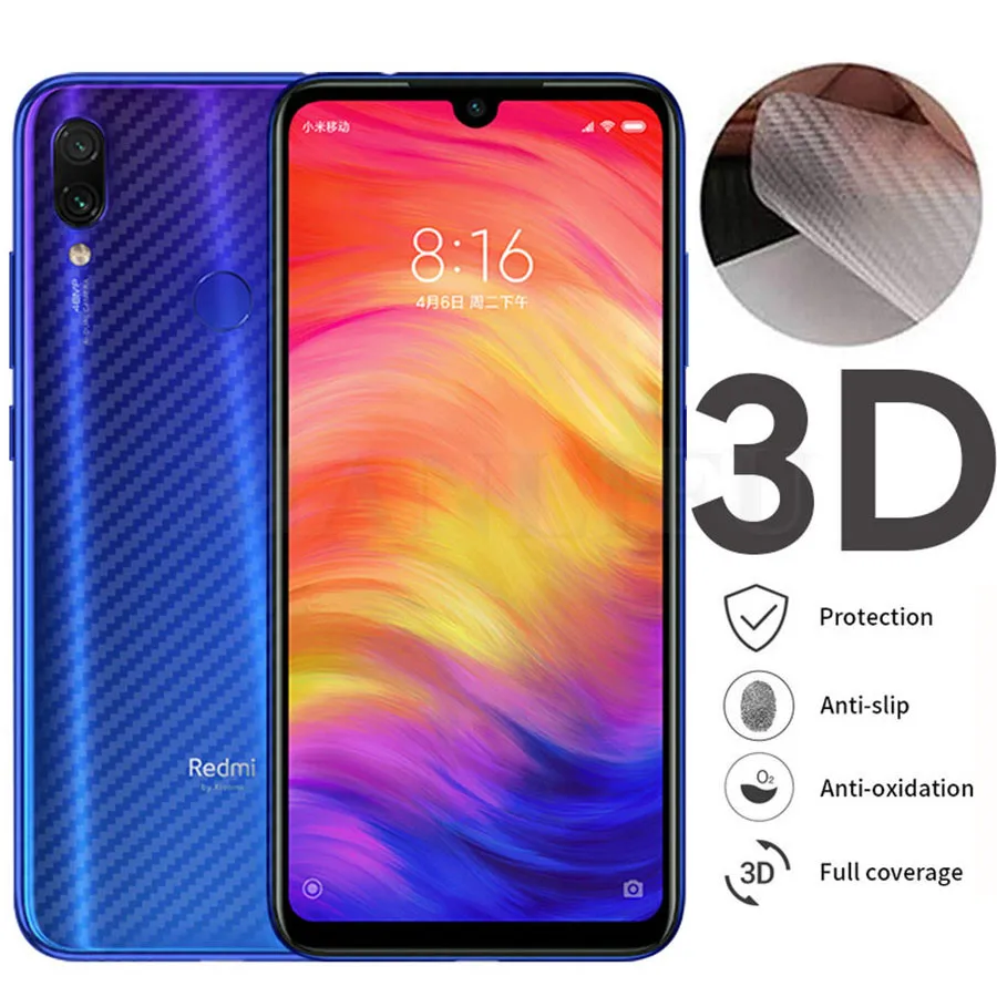 Защитная 3d пленка для Xiaomi Mi 9 CC9 CC9e 9T Pro A3 Lite Redmi Note 9S 8 K30 5 шт.|Защитные стёкла и плёнки