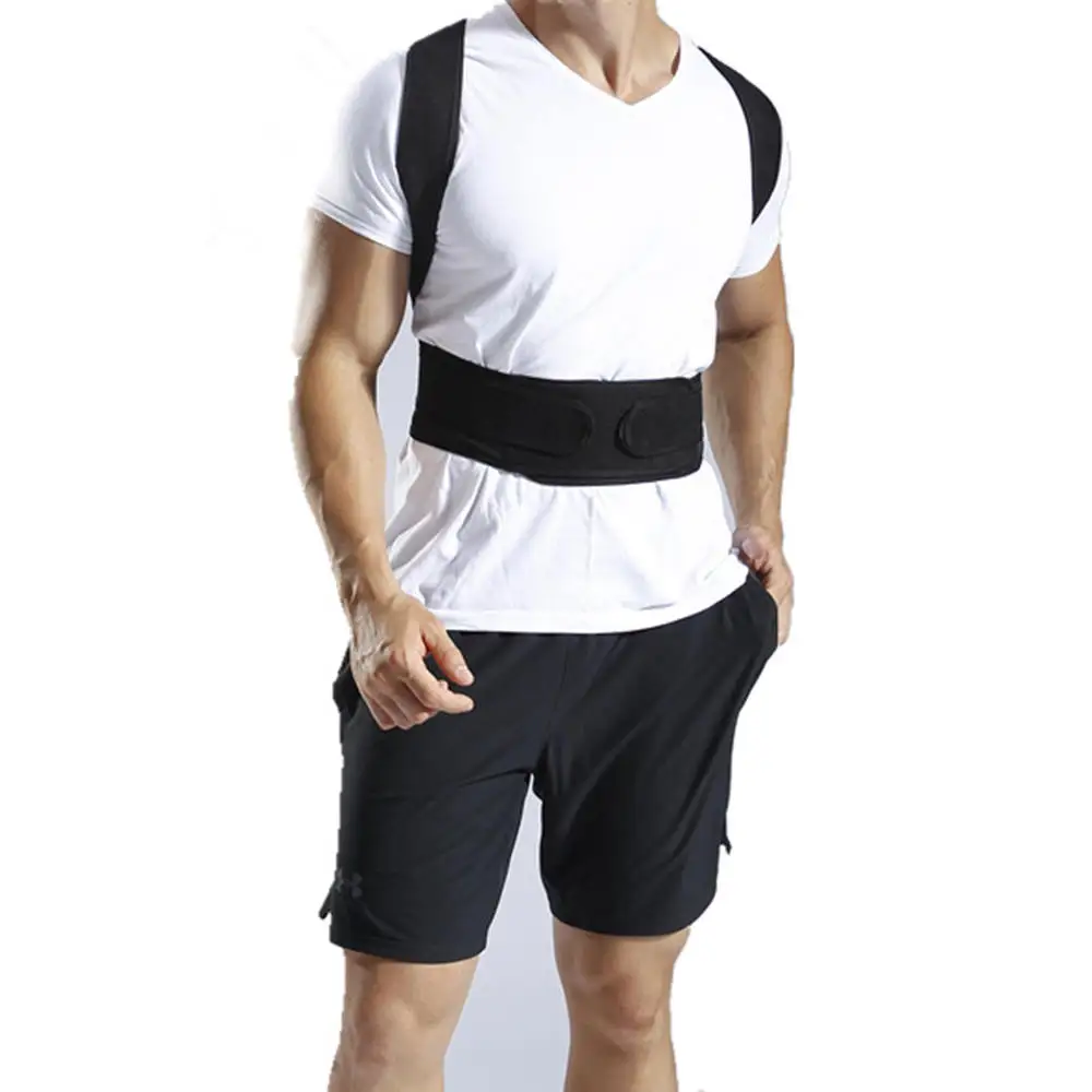 

Adult Back Attitude Posture Correction with Back jiao n'asakii dai Strap Strengthen Orthosis Support Fixed Belt Hump Correction