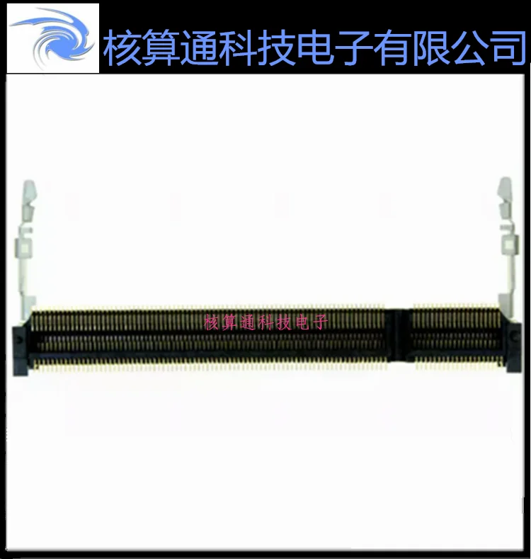 

A sell 1981284-4 original 200 pin DDR2 memory memory slot connector 1 PCS can order 10 PCS a pack