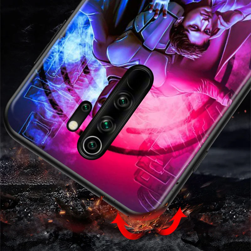 

Marvel Avengers Magneto For Xiaomi Redmi K40 K30T K30S K30i K20 10X 9T 9i Ultra Pro 5G Soft TPU Silicone Black Cover Phone Case