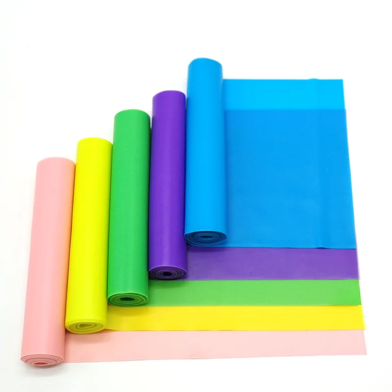 Эластичные Эспандеры для йоги из ТПЭ растягивающиеся эластичные ленты