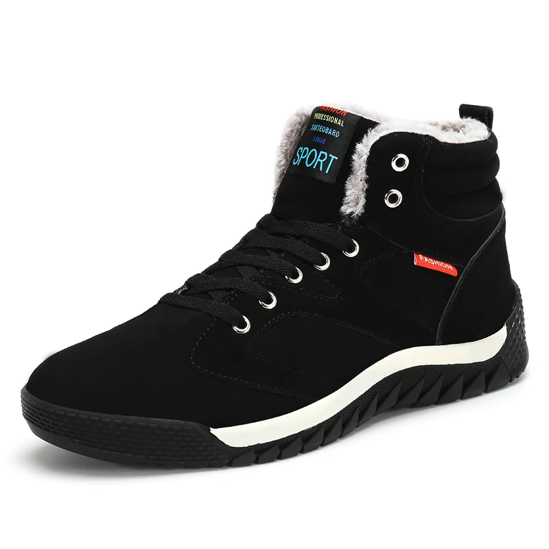 Походная обувь Зимние ботильоны Мужская Нескользящая спортивная уличные горные