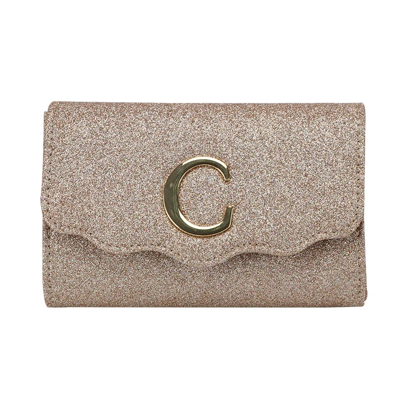 

Korean Style Shining Flash Dinner Bag Texture Sequined Banquet Dress Evening Bag Pure Color Versatile Messenger Bag Party Bag