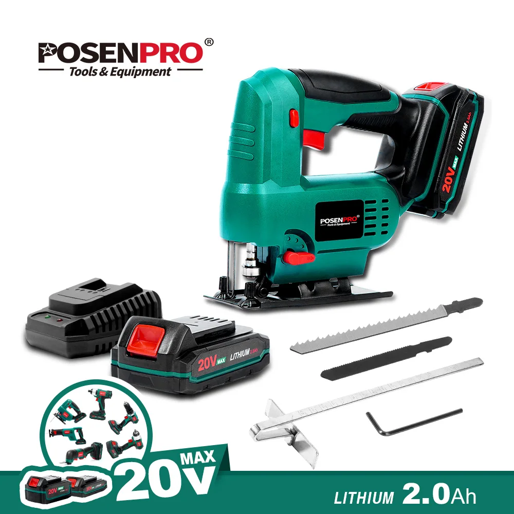 Беспроводная пила 20 в электрическая Длина хода 19 мм с деревянным лезвием