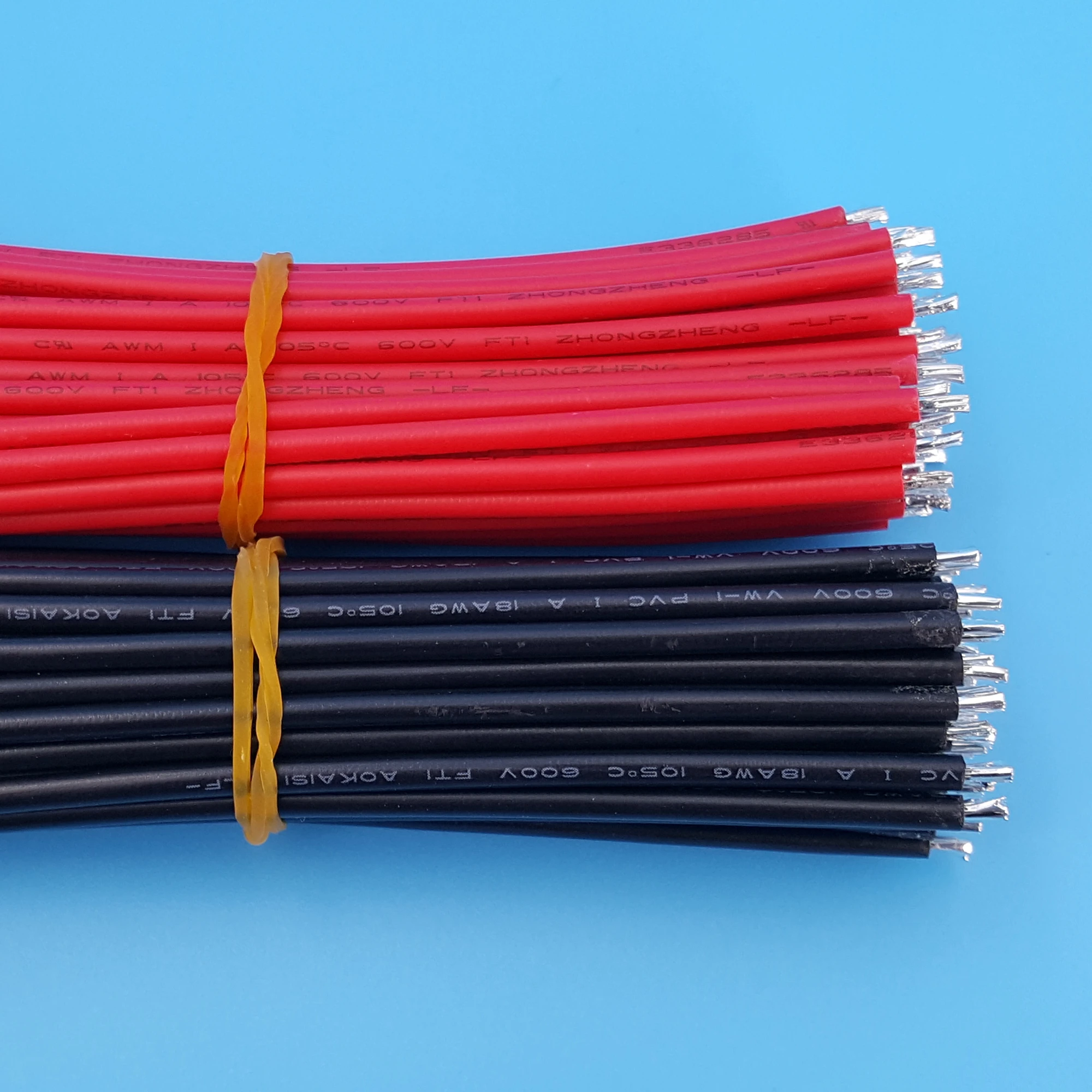 100 шт. 6,3 мм быстрое отсоединение 18 AWG Женский Лопата 20 см клеммы провода разъем