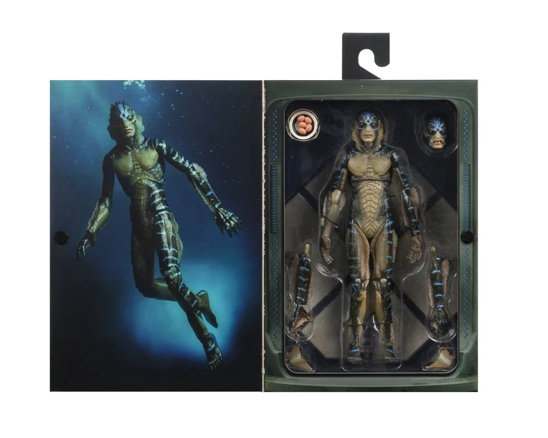 NECA форма воды амфибия человек подвижная фигурка ужас модель для Хэллоуина Подарочная кукла