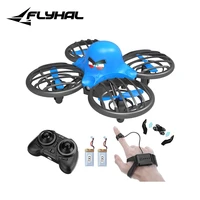 flyhal f111 mini drone three control 42g modes gesture sensing control 360%c2%b0 flip led light altitude hold rc quadcopter gift toy