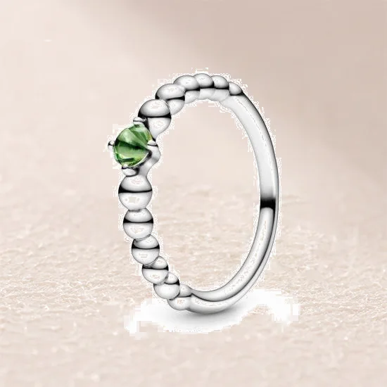 

198598C10 August Birthstone Ring