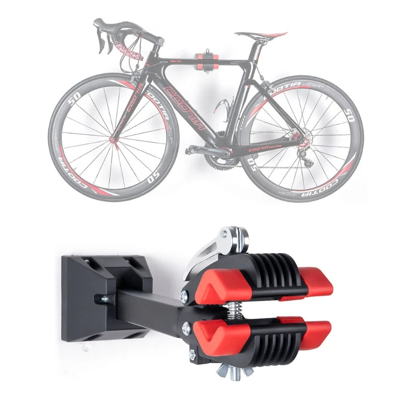 

Bicycle Wall Mount, Bicycle Wall Hook, Vertical Indoor Bike Storage Hook, Heavy Duty, Holds Up to 44 Pounds