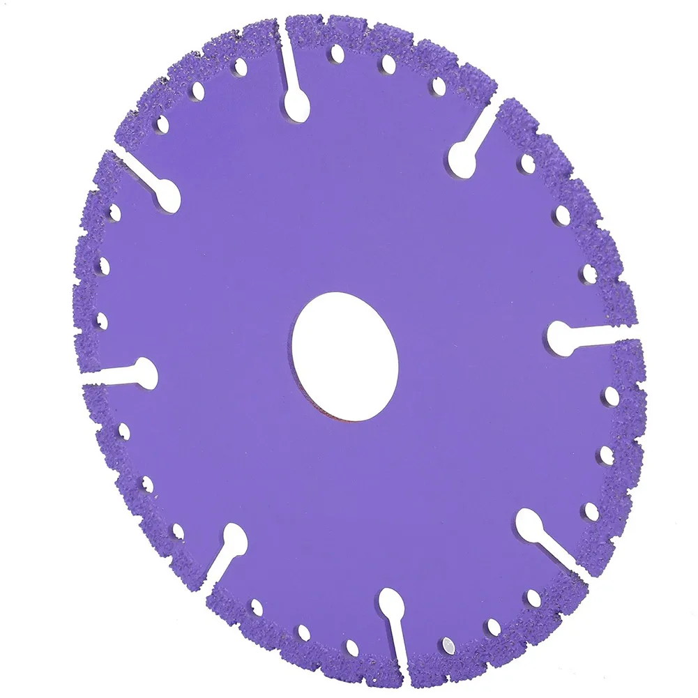 

1/3Pcs 115/125/150*5mm Diamond Saw Blade Multi-Purpose Vacuum Brazed Cutting Disc For Steel Metal Stone Cutting 8/9/12T Disc