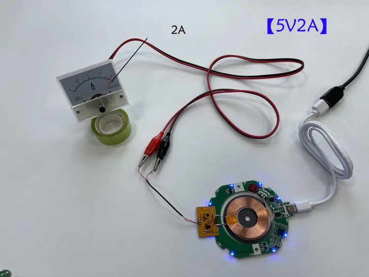 

Taidacent DIY Ultra Thin Mobile Phone Qi Wireless Fast Charger/ Charging Receiver Adapter PCB Board 10W 5V 1.5A 2A 9V 2A