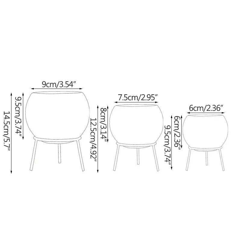 Strongwell скандинавские мини-суккуленты цветочные горшки керамические